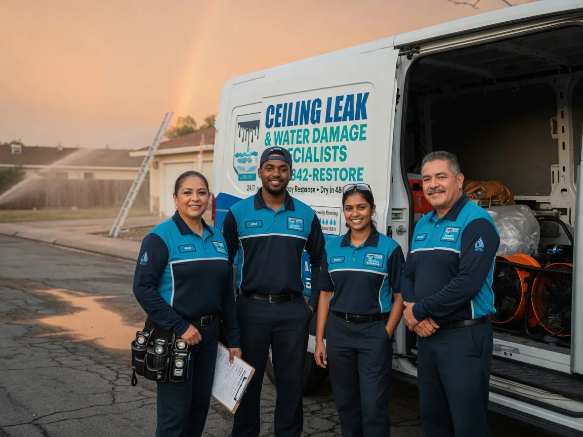 Ceiling Leak Cleanup company in Petersburg, VA