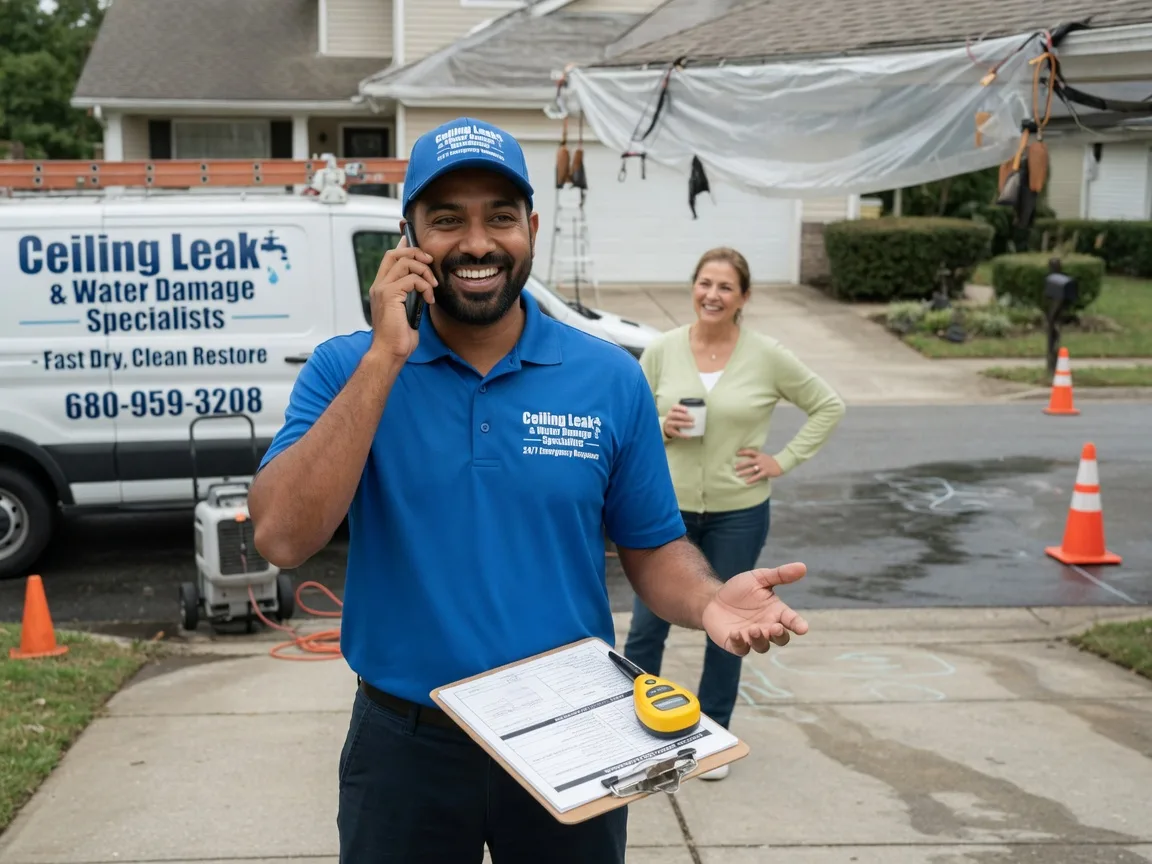 Ceiling Leak Cleanup Petersburg, VA FAQs